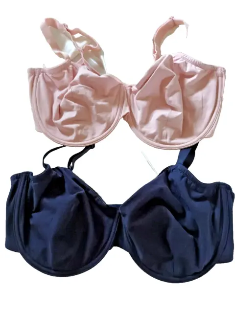Marks & Spencer 30B 30D 32AA 32A 36AA new 2-pack pink/blue non