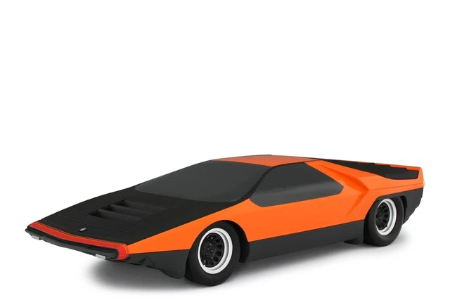 LAUDORACING-MODELS 1° MAQUETTE DI STILE ALFA ROMEO 33 BERTONE CARABO 1:18 LM126C