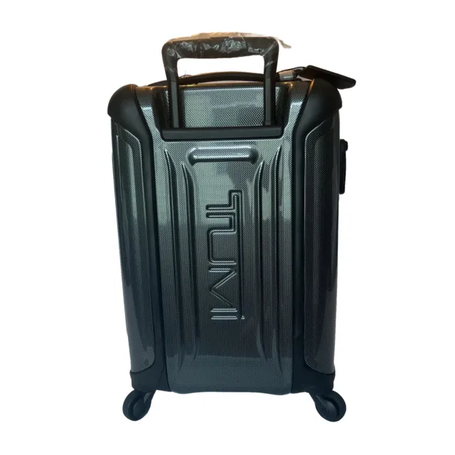 Tumi International 4-Wheel Spinner Carry-On Luggage Case Heather Gray NEW 3