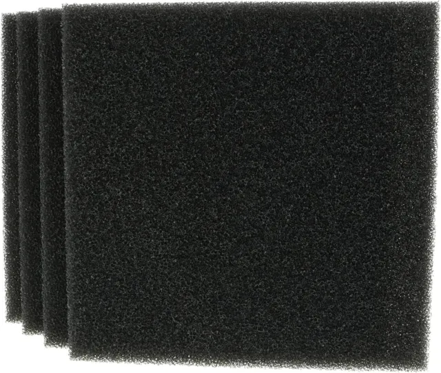 Set of 4 Aquarium Filter Foam Sponge Pads: Coarse sheet filter media pads