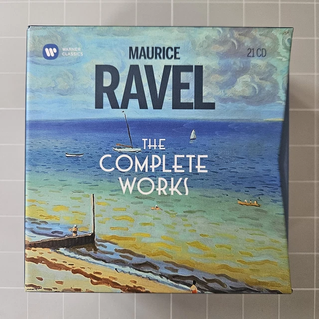MAURICE RAVEL THE COMPLETE WORKS 21CD Maurice Ravel: The Complete