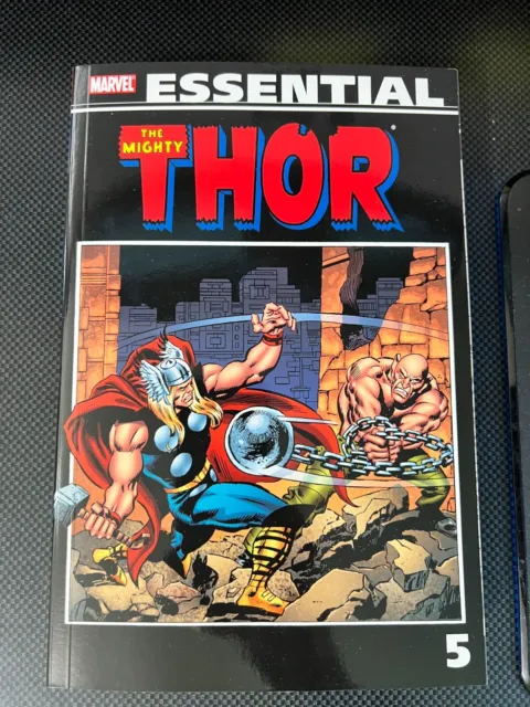 Essential Mighty Thor Volume 5 Marvel Deluxe TPB BRAND NEW RARE Mephisto Loki