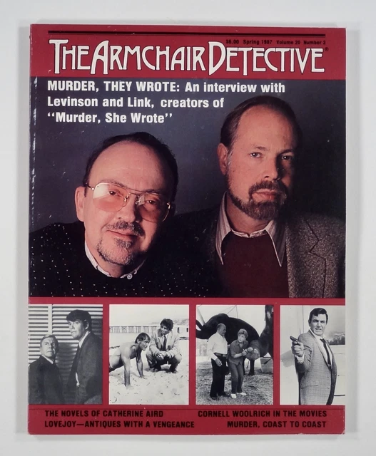 1987 V202 THE ARMCHAIR DETECTIVE "Murder, She Wrote" LOVEJOY Catherine