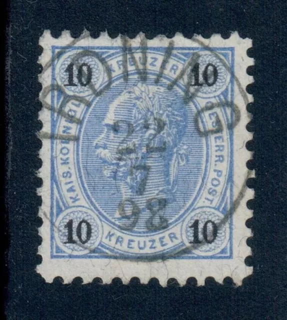 Österreich 1890, 10Kr., Mi. Nr. 54, mit Stempel "IRDING"