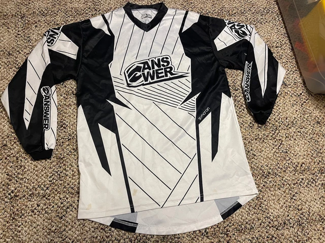 James Stewart Motocross Racing Jersey Sz Small sm #7 white used