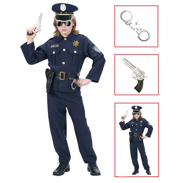 Vestiti clearance carnevale poliziotto