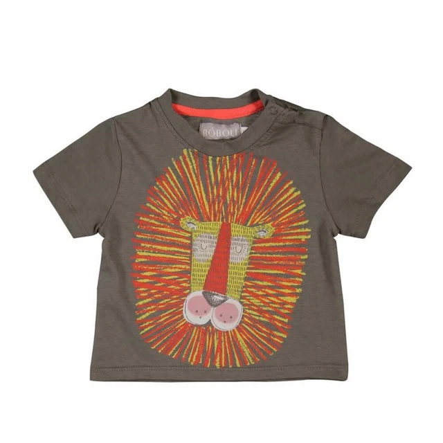 Ragazzi Bambino T-Shirt Leone Di Boboli Tgl 62 68 74 80 86 92