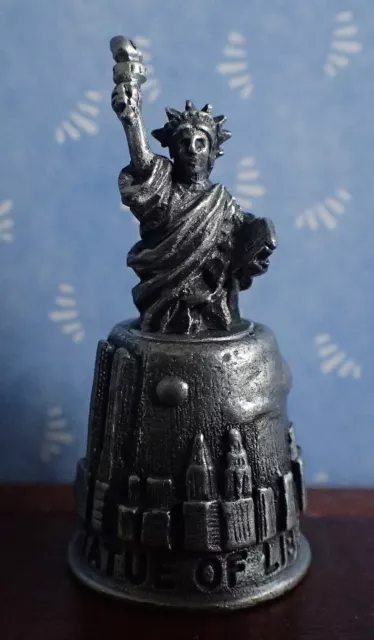 W.A.P.W Pewter Thimble. Statue Of Liberty