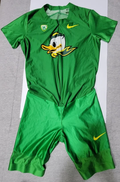 Nike Oregon Ducks PE Team Issued Track & Field Singlet Speed-Suit Men’s M Used