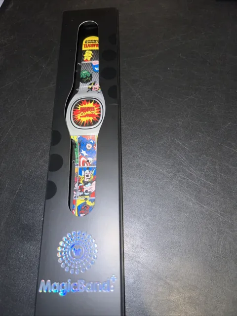 Disney Parks 2023 Marvel Comics Avengers Hulk Thor Captain Magic Band Plus New