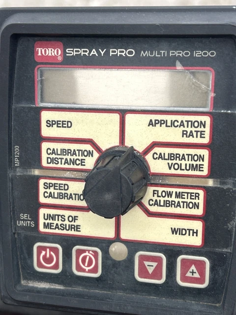 Toro Multi   Sprayer Spray Monitor 121-5022.  Works !!
