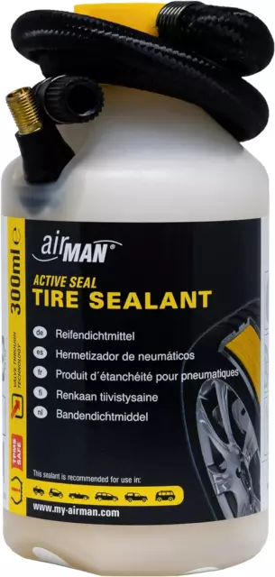 Airman 300Ml Universal Tyre Sealant for Emergency Roadside