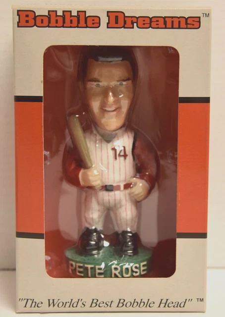 Pete Rose Cincinnati Reds "Bobble Dreams" Limited Ed #1519 (of 5000) Rose Rookie