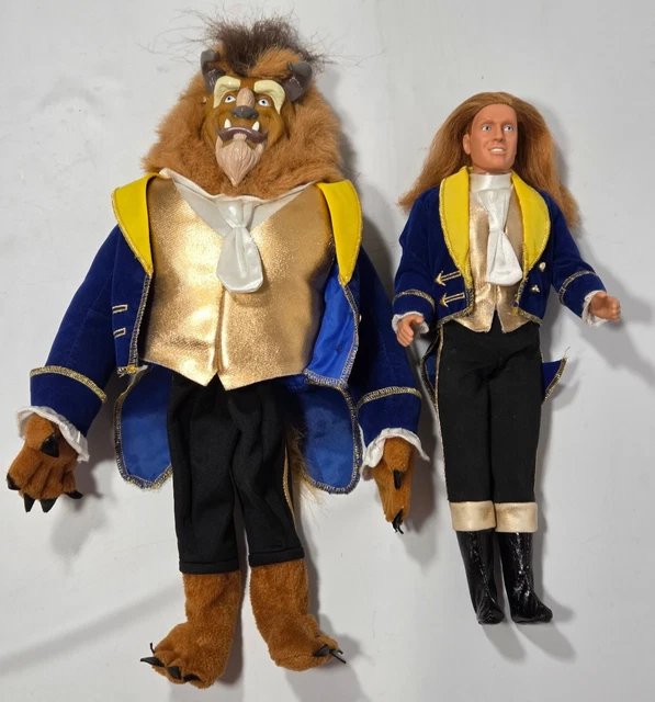 DISNEY TRANSFORMING BEAUTY and The Beast Beast/Prince Adam Doll ...