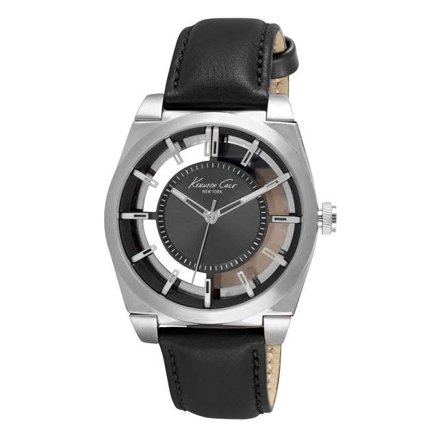 OROLOGIO REACTION KENNETH Cole Digitale + Difetto Analogico EUR 52,39