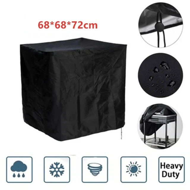 Cubierta resistente a la intemperie para muebles de jardín lo mantiene limpio y nuevo 68*68*72cm