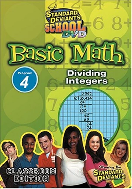 (未使用･未開封品)　Standard Deviants: Basic Math 4 - Dividing Integer [DVD] [Import] lok26k6 STANDARD DEVIANTS SCHOOL: Basic Math, Vol. 4 - Dividing