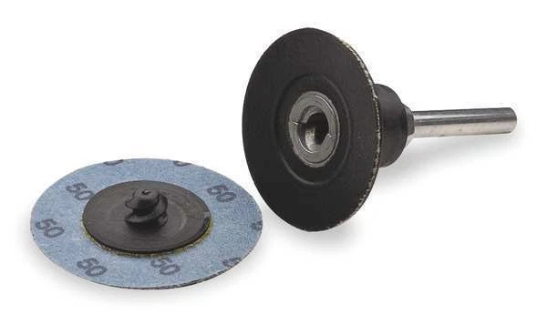 NORTON ABRASIVES Qk Chang Dsc BU Pad, 1-1/4D, TR 66261047580