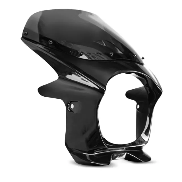 Headlight Fairing for BMW R 100 R / RS / RT VT2 black