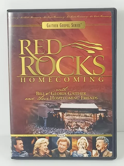 Bill & Gloria Gaither - Red Rocks Homecoming Gospel Concert NTSC DVD 2003 VGC