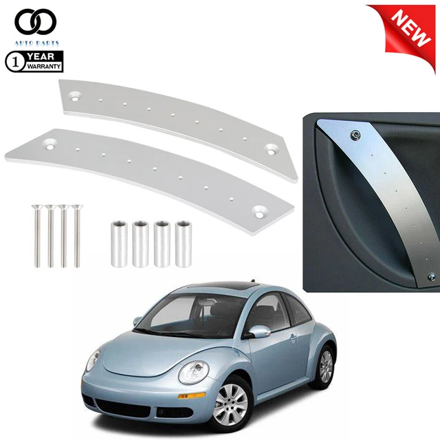 Pair Interior Door Handle Panel Repair Pull Handles For 1998-2010 VW Beetle