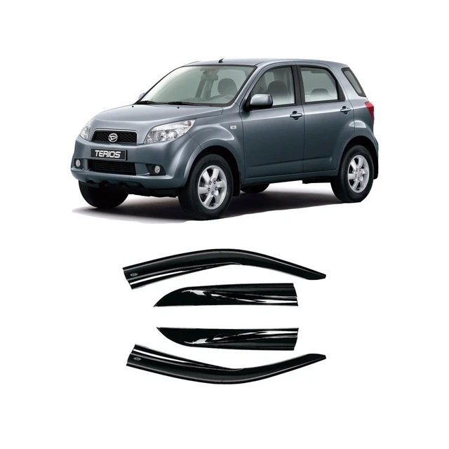 For Daihatsu Terios 1997-2009 ABS Plastic Window Wind Deflector Rain Sun Guard