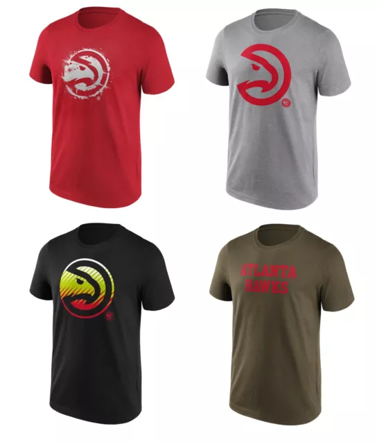 Atlanta Halcones Baloncesto Camiseta Hombre NBA Fanatics Camiseta - Nuevo