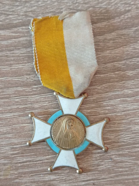 Medaille Religiöse Emailliert Zum Identifizieren REF06469J