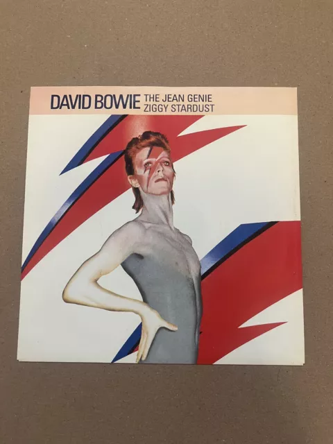 David Bowie The Jean Genie/ziggy Stardust 7 Inch Vinyl Single