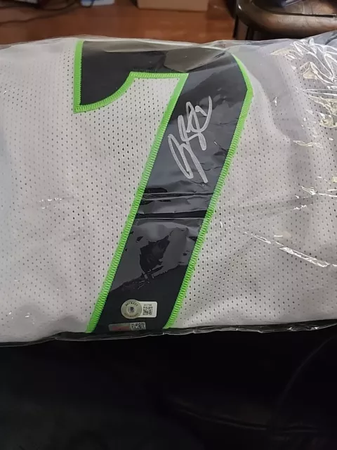 Geno Smith Signed Seahawks Jersey