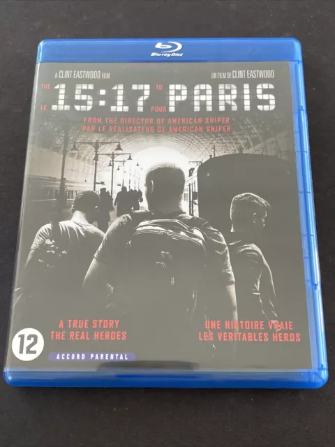 Le 15:17 Pour Paris / The 15:17 To Paris Bluray Clint Eastwood  Warner France