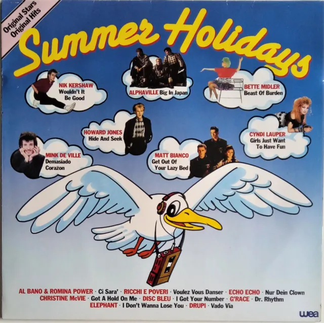 VARIOUS ARTISTS - Summer Holidays ; LP 1984 ; D ; Rock ; Compilation