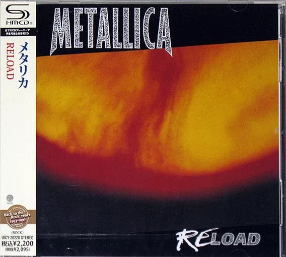 Metallica - Reload (Cd Album 2011, Reissue(Japan Import))
