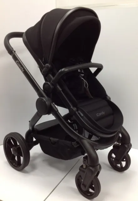 iCandy Peach 7 Black Pushchair and Carrycot Combo