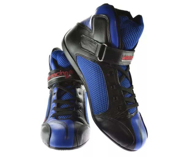 Kart- & Motorsportschuh keep-racing® Modell BOOST ONE, blau/schwarz, Gr. 34 - 49