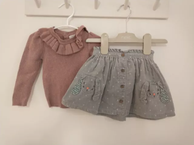 Baby Girls Jumper & Skirt - NEXT - 6-9months