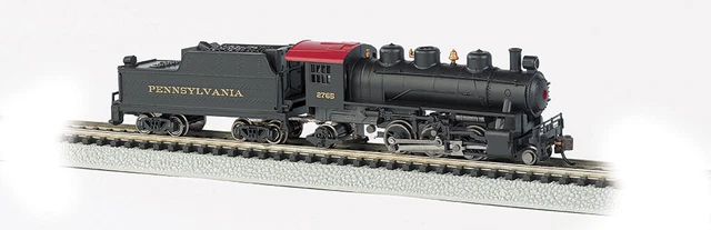 Bachmann N 2-6-2 Prairie Pennsylvania PRR #2765 DC 51553