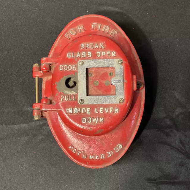 Vintage ADT Fire Alarm Station