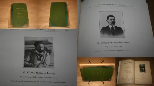 Livre d'Or Départemental illustré - Mayenne Loir-et-Cher Sarthe Loire-Inférieure