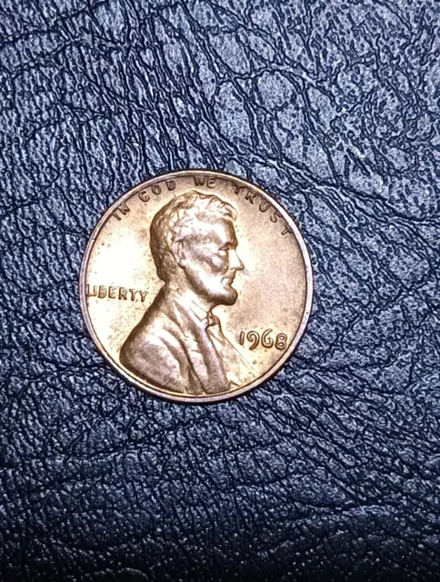 1968 P Gem Circulated  Lincoln Cent (1 Coin)