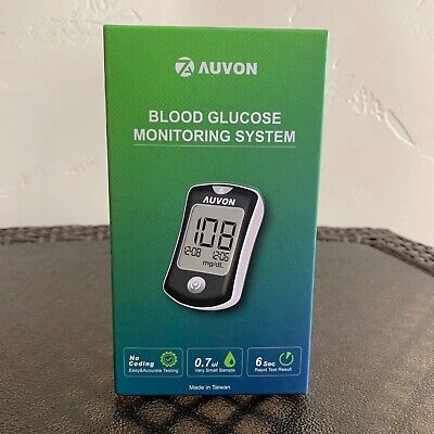 Kit de sistema de monitoreo de glucosa en sangre Avon sin codificación 6 segundos. Resultados de pruebas