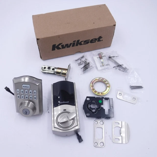 HOME CONNECT 620 Traditional Keypad Smart Lock Satin Nickel SEE