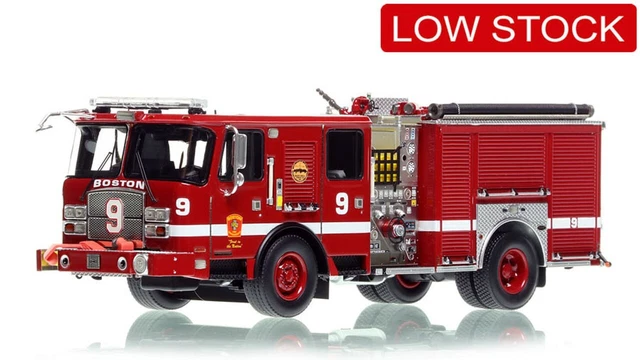 Fire Replicas 1/50 Boston FD 2020 E-One Typhoon Engine 9 Maverick Square New