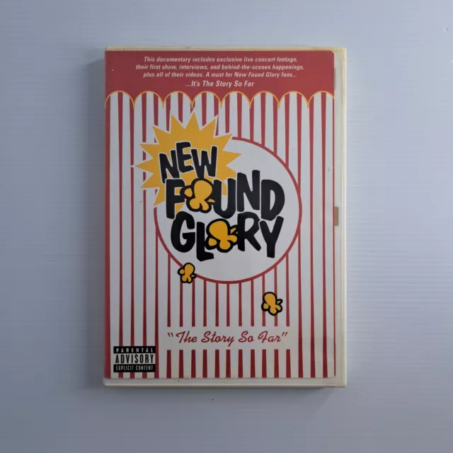 NEW FOUND GLORY The Story So Far 2002 Dvd Music Concerts Region 1