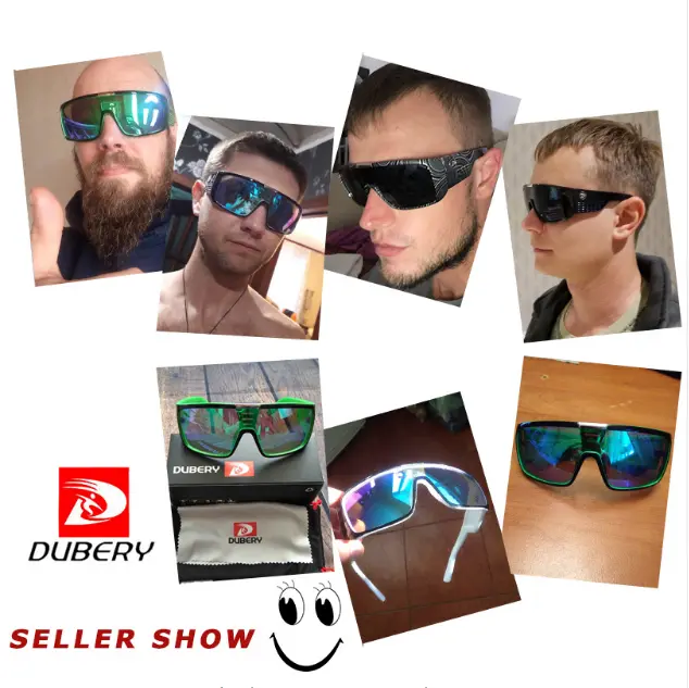 Lunettes de soleil homme femme Dubery conduite extérieure pêche lunettes de sport neuf cadeau 2