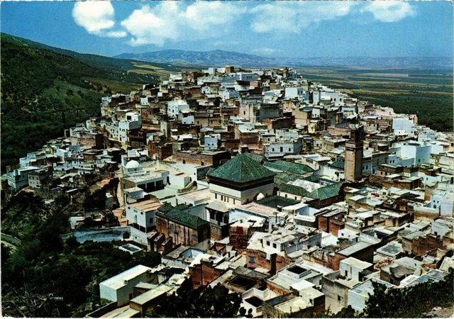 CPM AK MAROC MOULAY IDRISS Zerhoun Vue générale (67496)