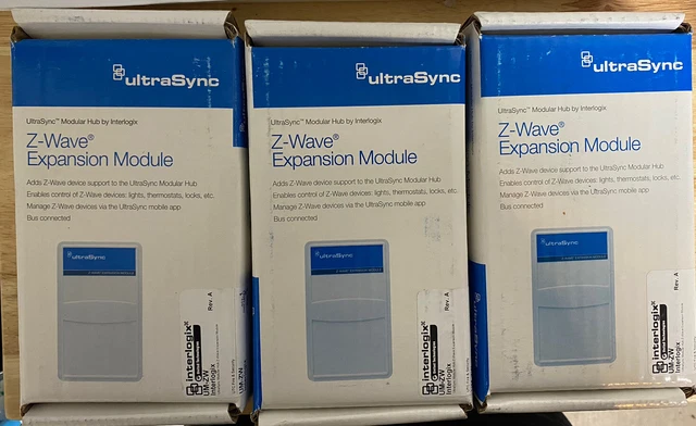 Interlogix UM-ZW UltraSync Modular Hub Z-Wave Expansion Module 3pack
