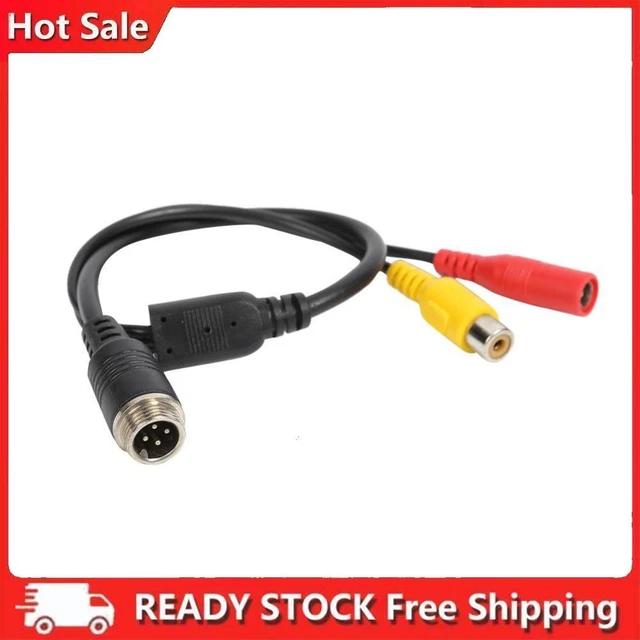 Cavo RCA Da Aviazione A BNC Grado Professionale 4 PIN Per