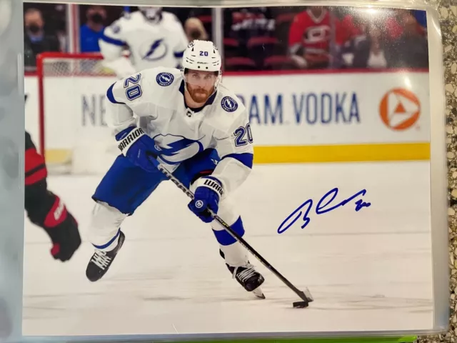 Blake Coleman Signed Autographed Tampa Bay Lightning 8X10 Photo