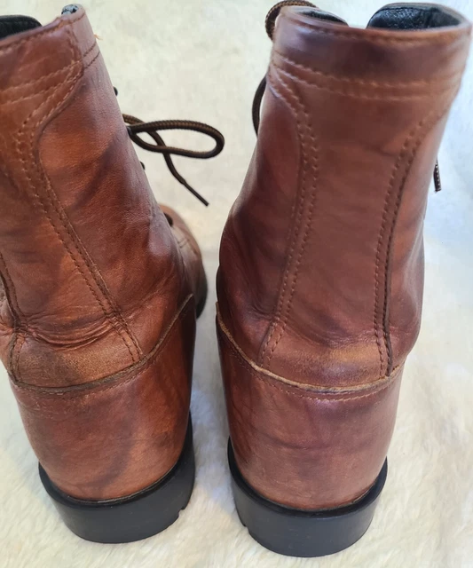 ARIAT MEN'S LACE UP Boots Size 8.5D in Beautiful Condition £23.22